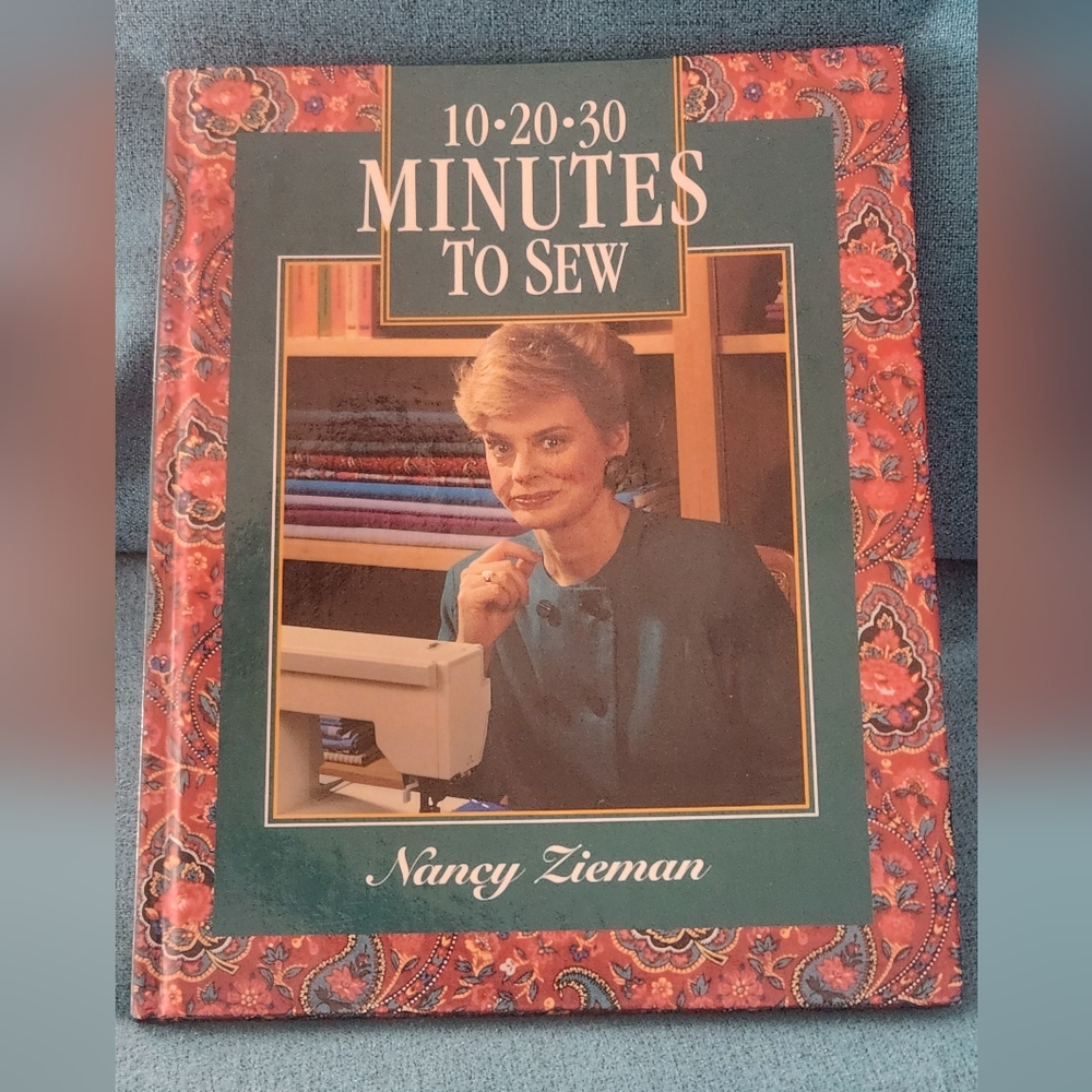 10-20-30 Minutes to Sew by Nancy Zieman Book sewing